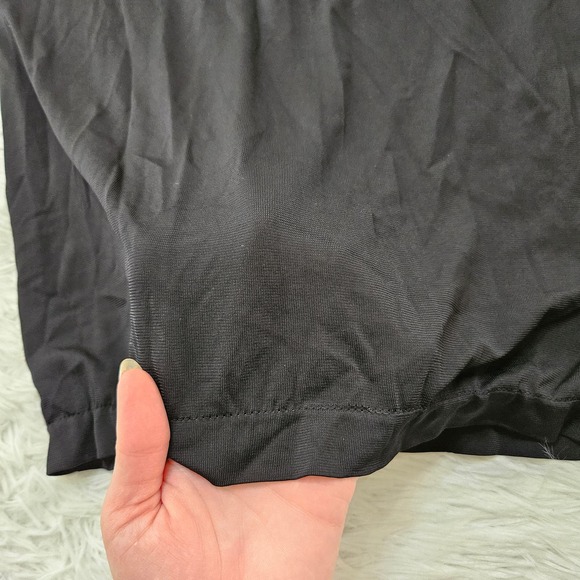 Wolford Women's Black Shiny Viscose Square Neck Strappy Maxi Tube Dress. Size S - Picture 4 of 8